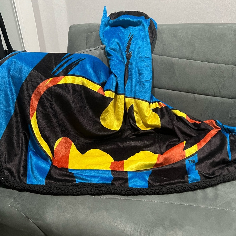 Batman cape blanket